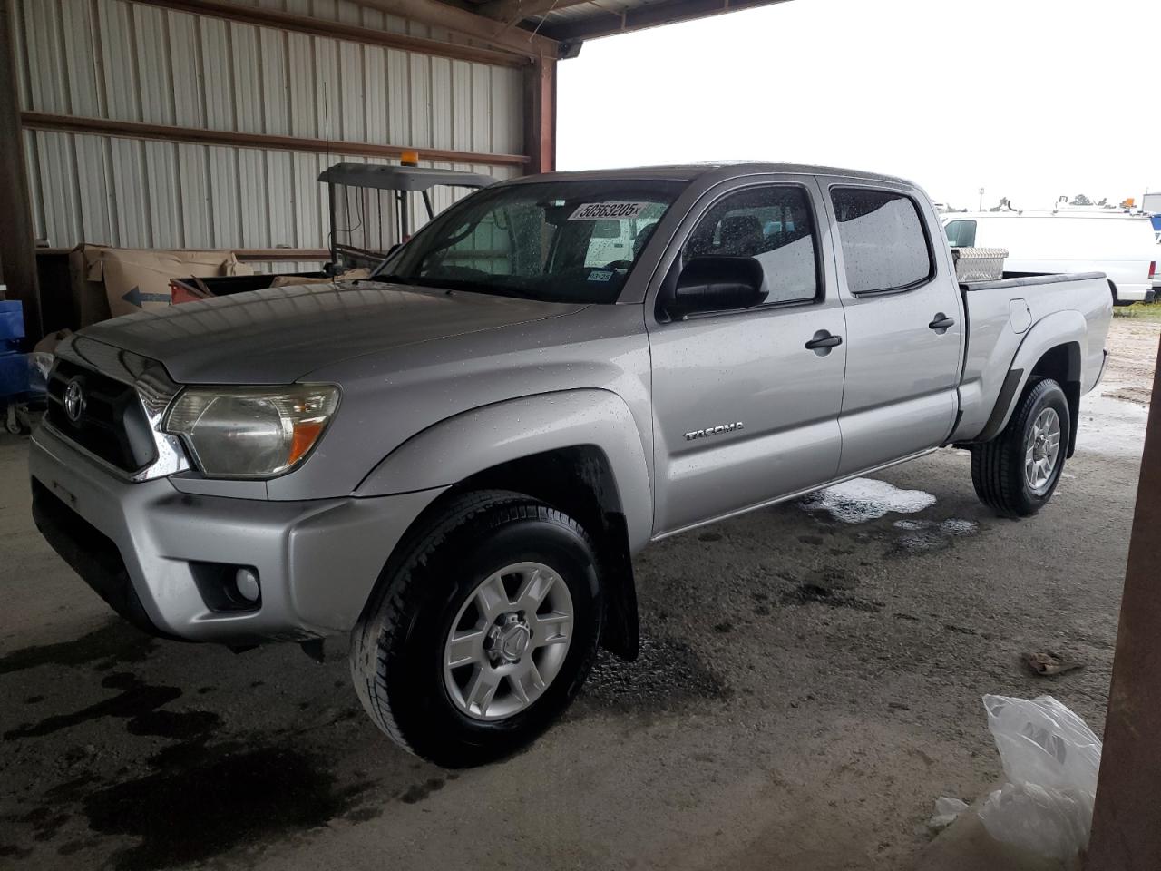2013 Toyota Tacoma Double Cab Prerunner Long Bed продається в Houston, TX - Hail