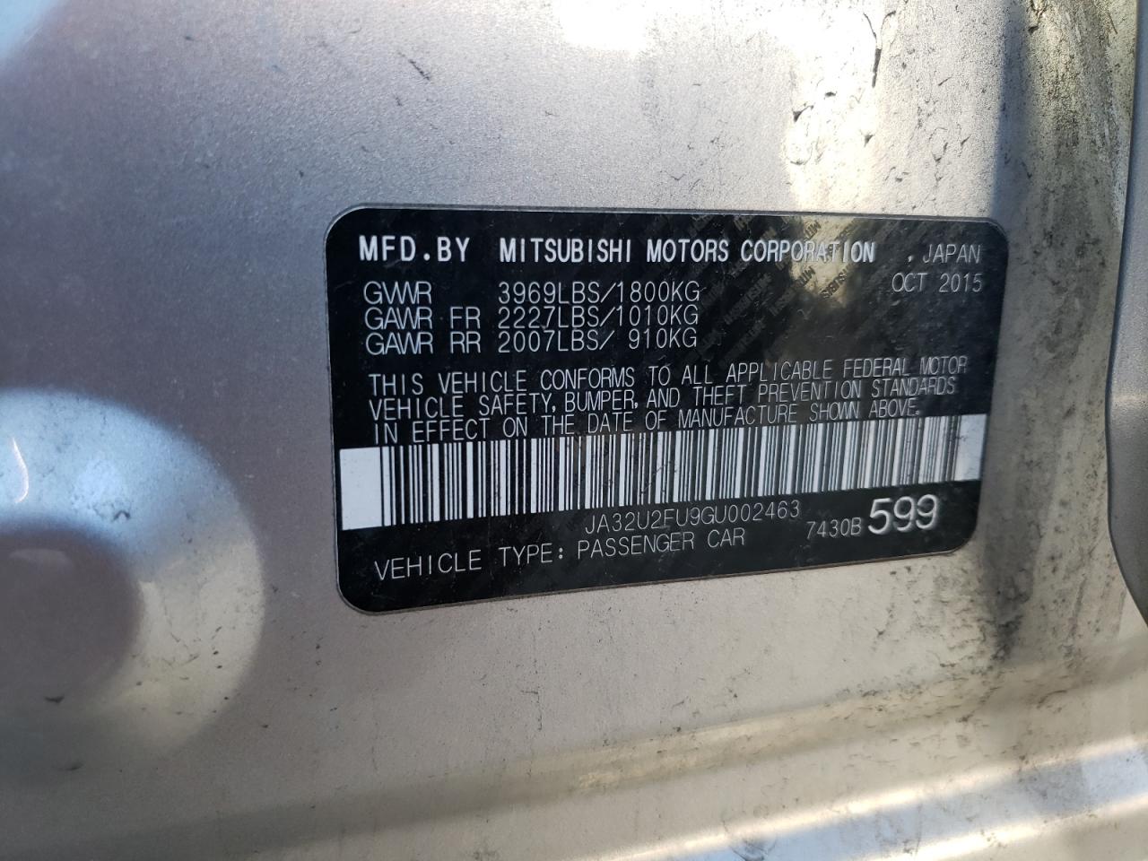 2016 Mitsubishi Lancer - Image 13