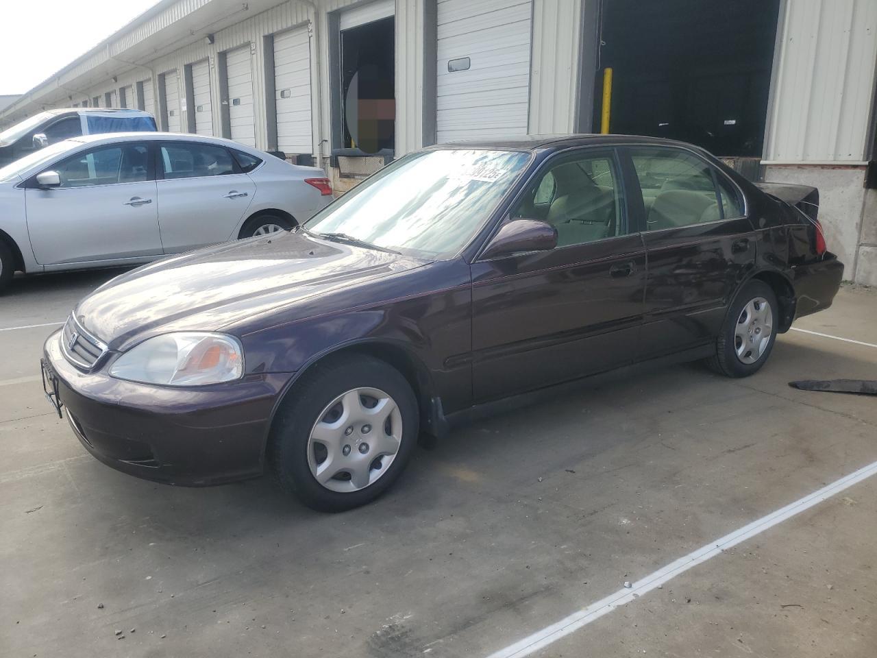 2000 Honda Civic Ex na sprzedaż w Louisville, KY - Rear End