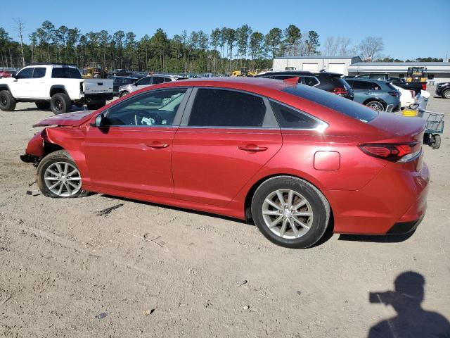  HYUNDAI SONATA 2018 Red