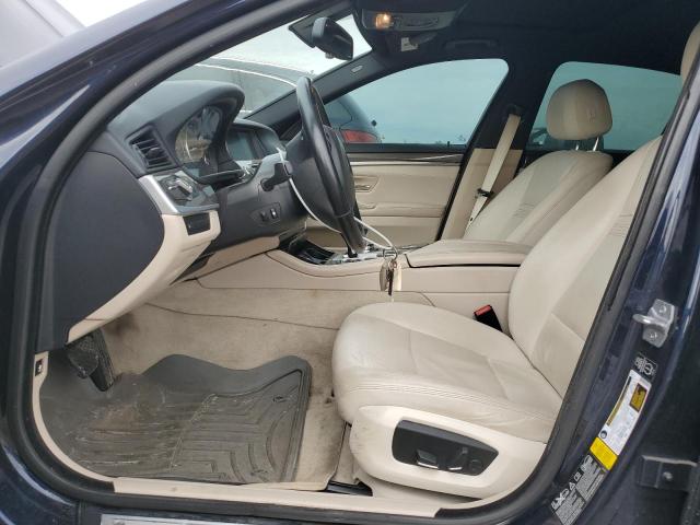 Sedans BMW 5 SERIES 2014 Granatowy