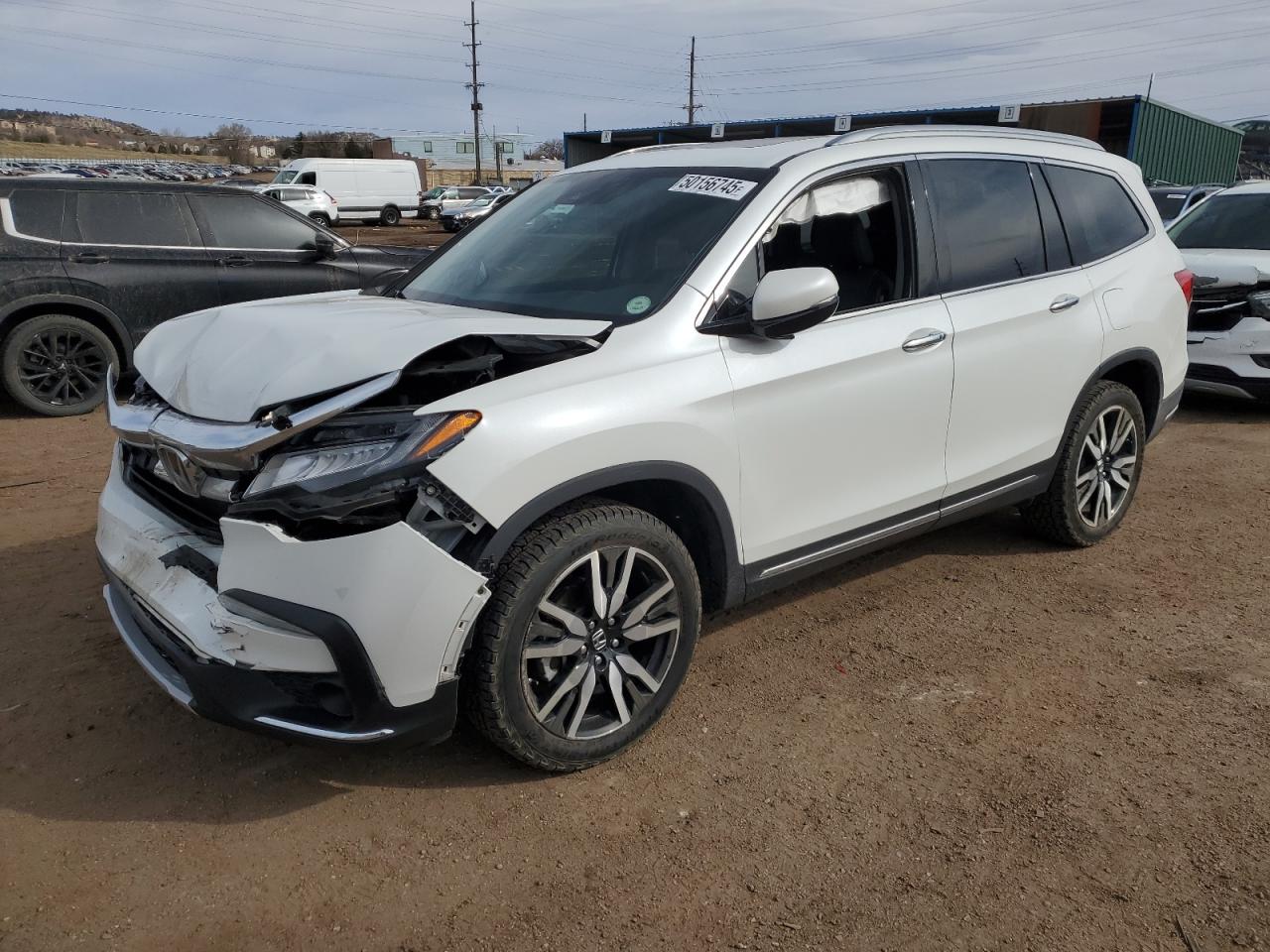2021 Honda Pilot Touring للبيع في Colorado Springs، CO - Front End