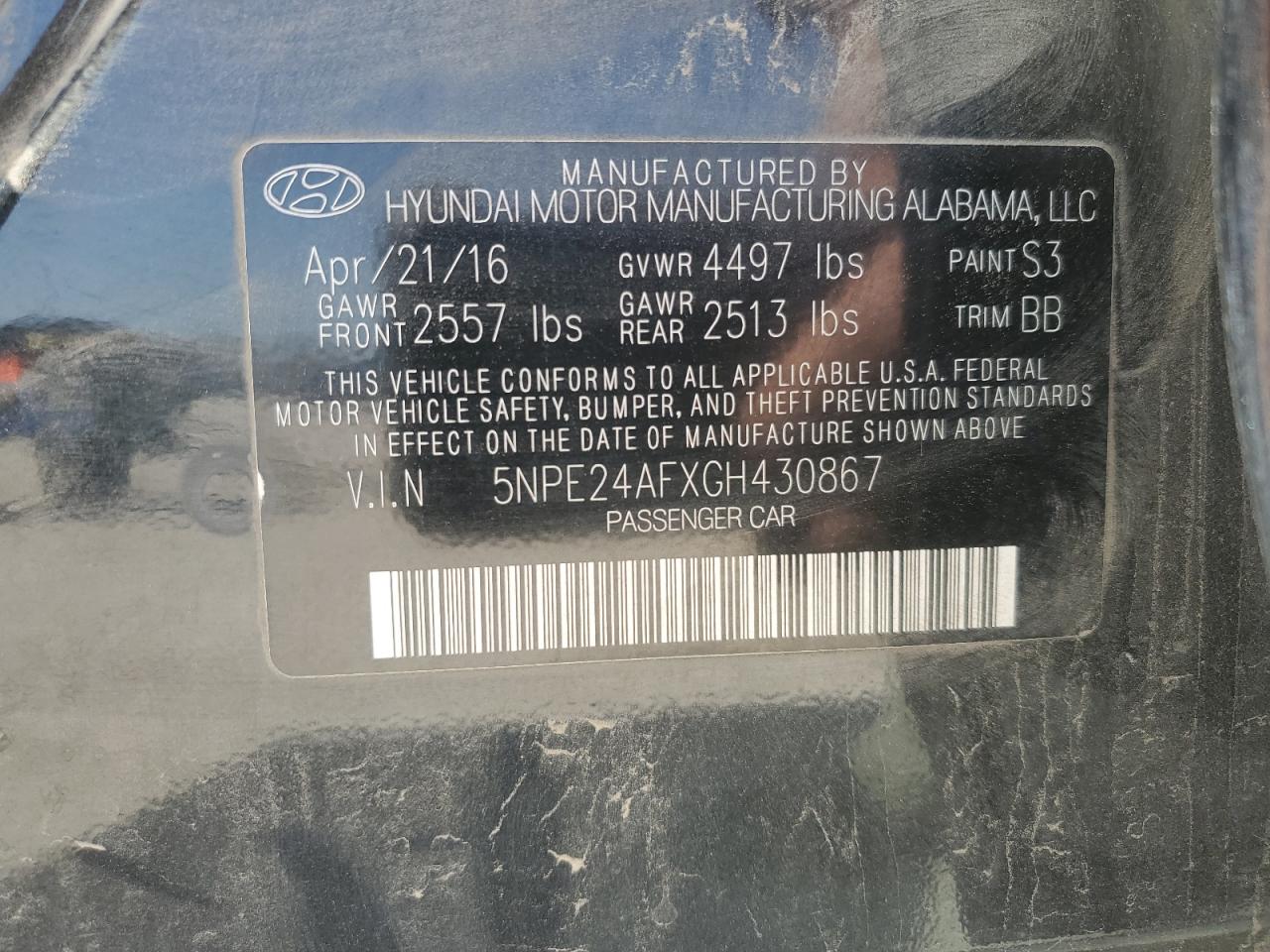 2016 Hyundai Sonata - Image 12