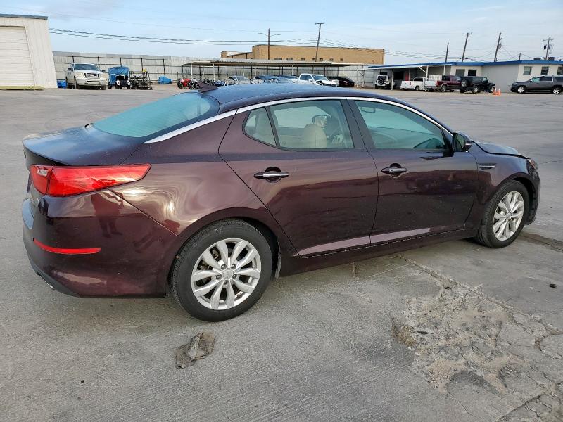  KIA OPTIMA 2015 Burgundy