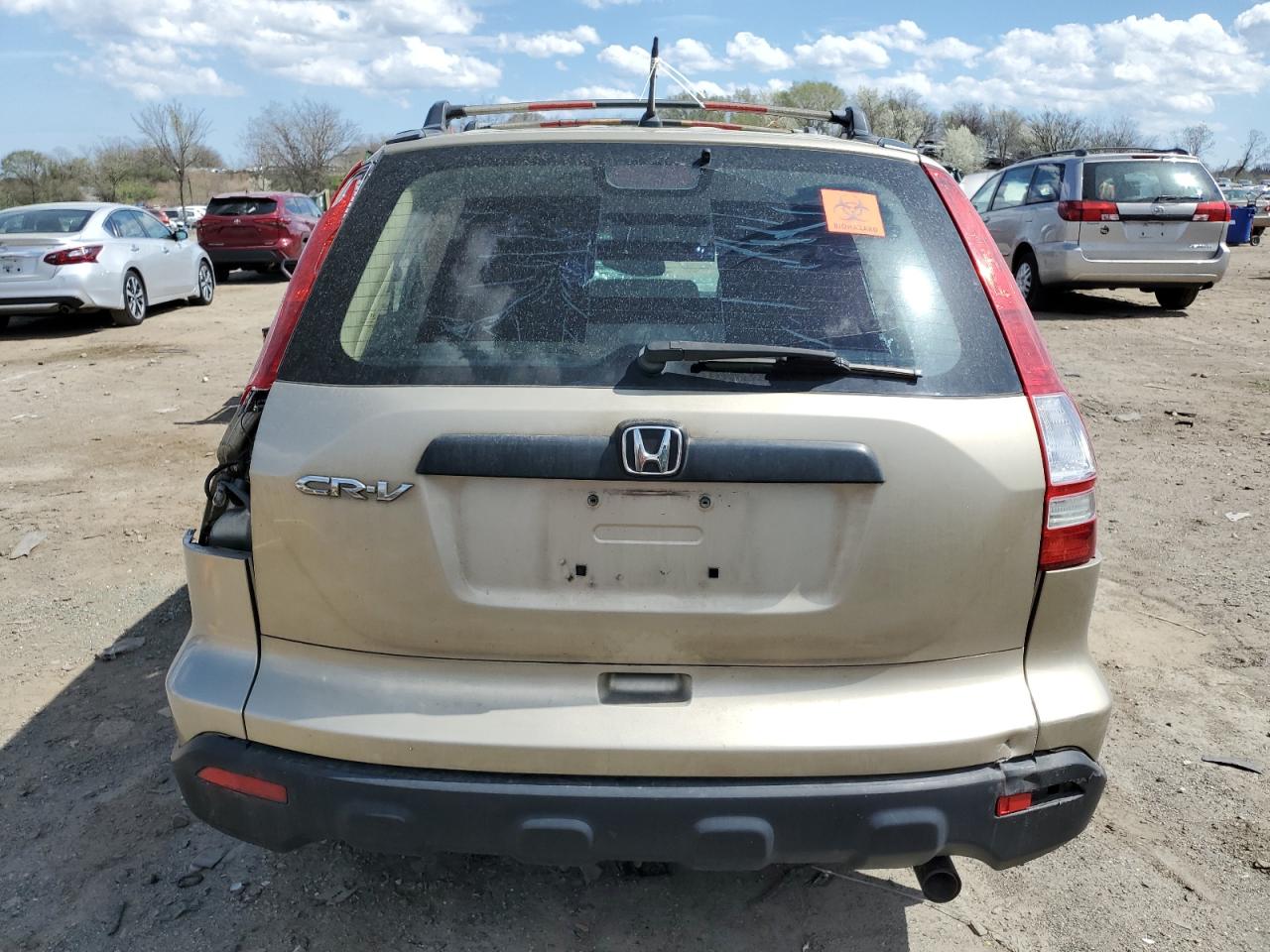 2008 Honda Cr-V Lx VIN: 5J6RE38358L000377 Lot: 51348365