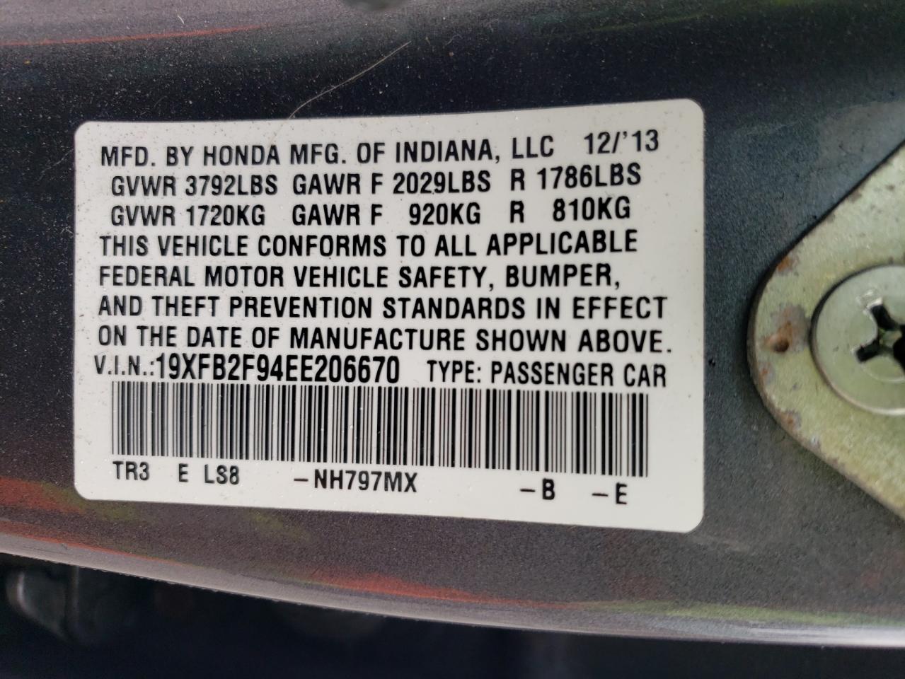 2014 Honda Civic - Image 13