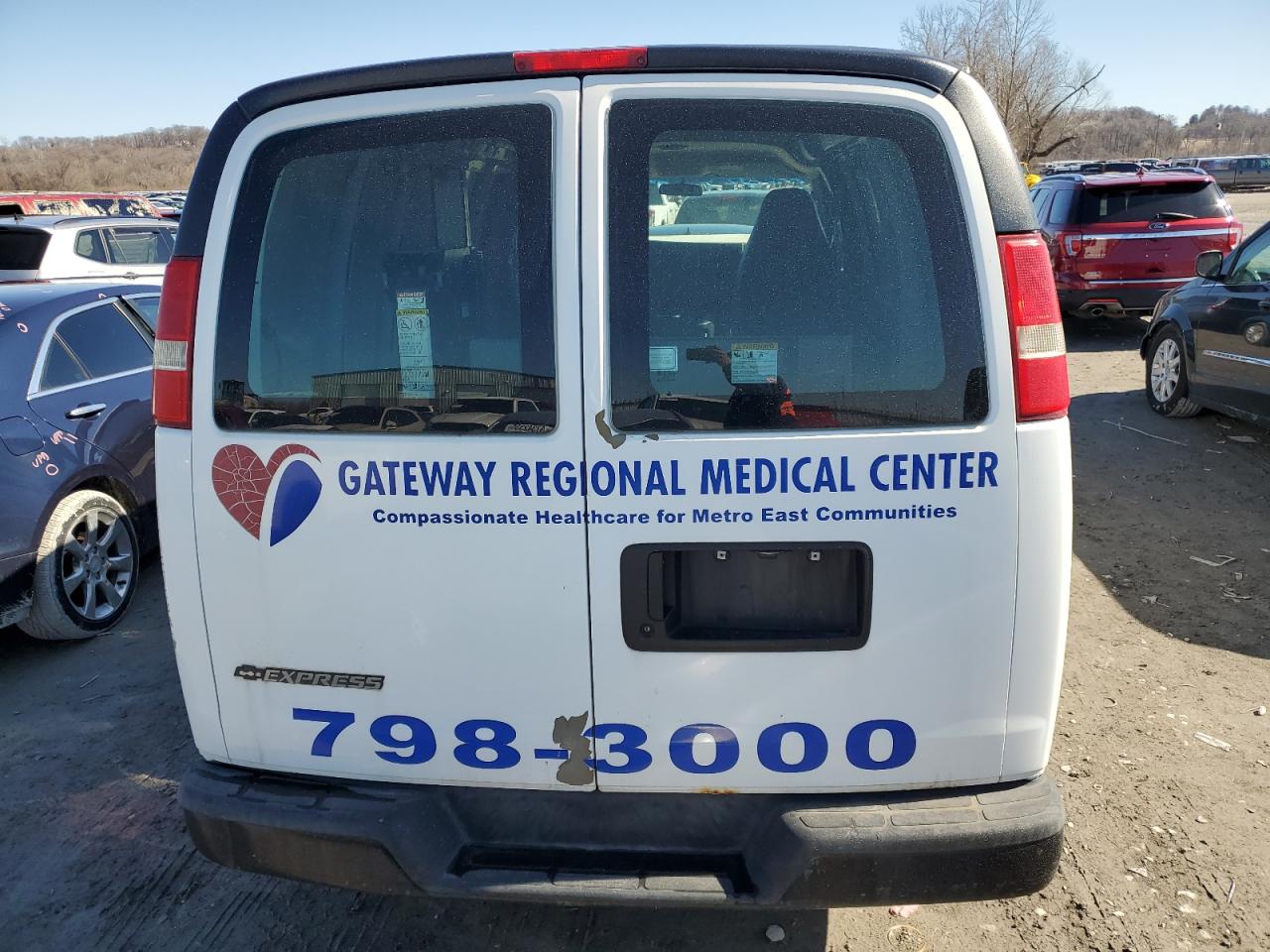 2008 Chevrolet Express G1500 VIN: 1GCFG15X081147734 Lot: 47842525
