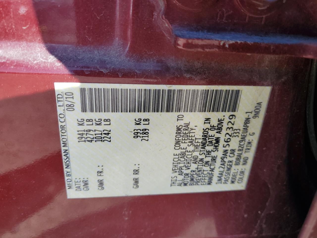 2010 Nissan Altima - Image 15
