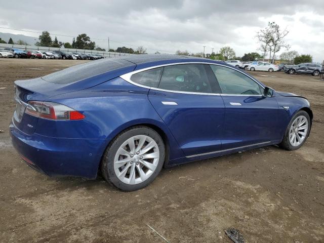 Хэтчбеки TESLA MODEL S 2016 Синий