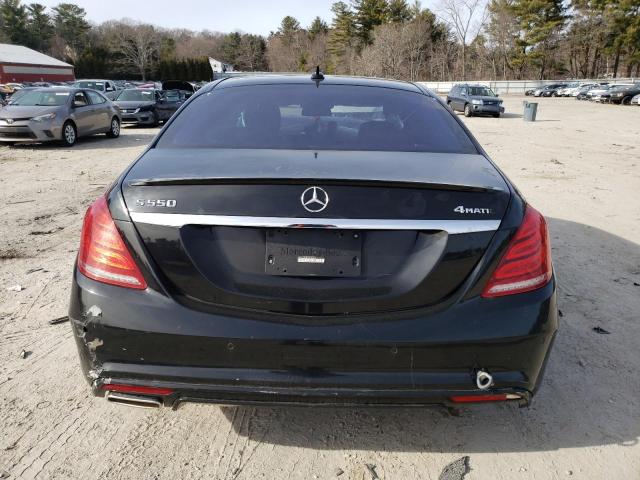 Sedans MERCEDES-BENZ S-CLASS 2016 Czarny
