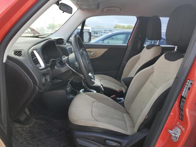  JEEP RENEGADE 2015 Красный