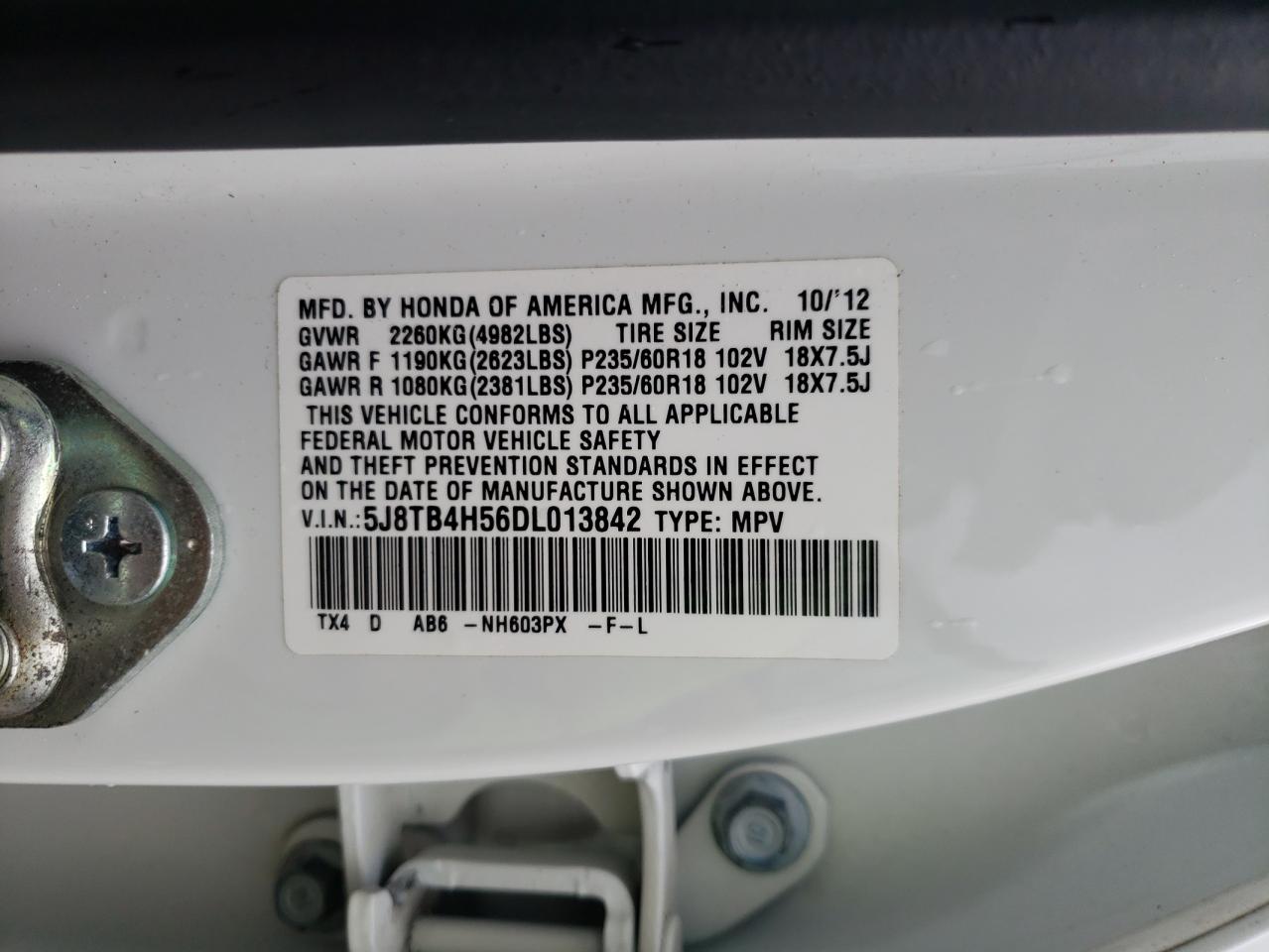 2013 Acura RDX - Image 14