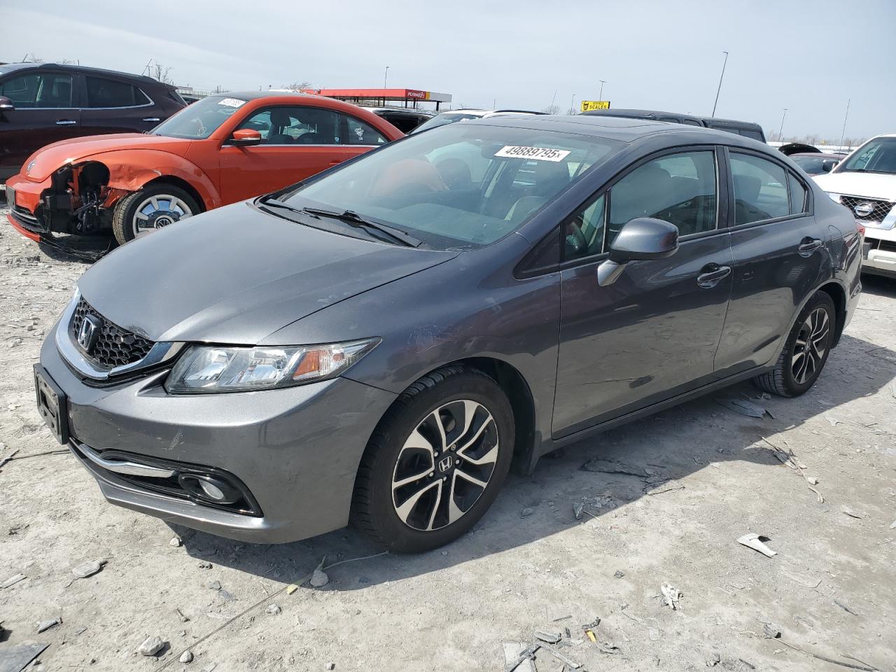 2013 Honda Civic Exl for Sale in Cahokia Heights, IL - Hail