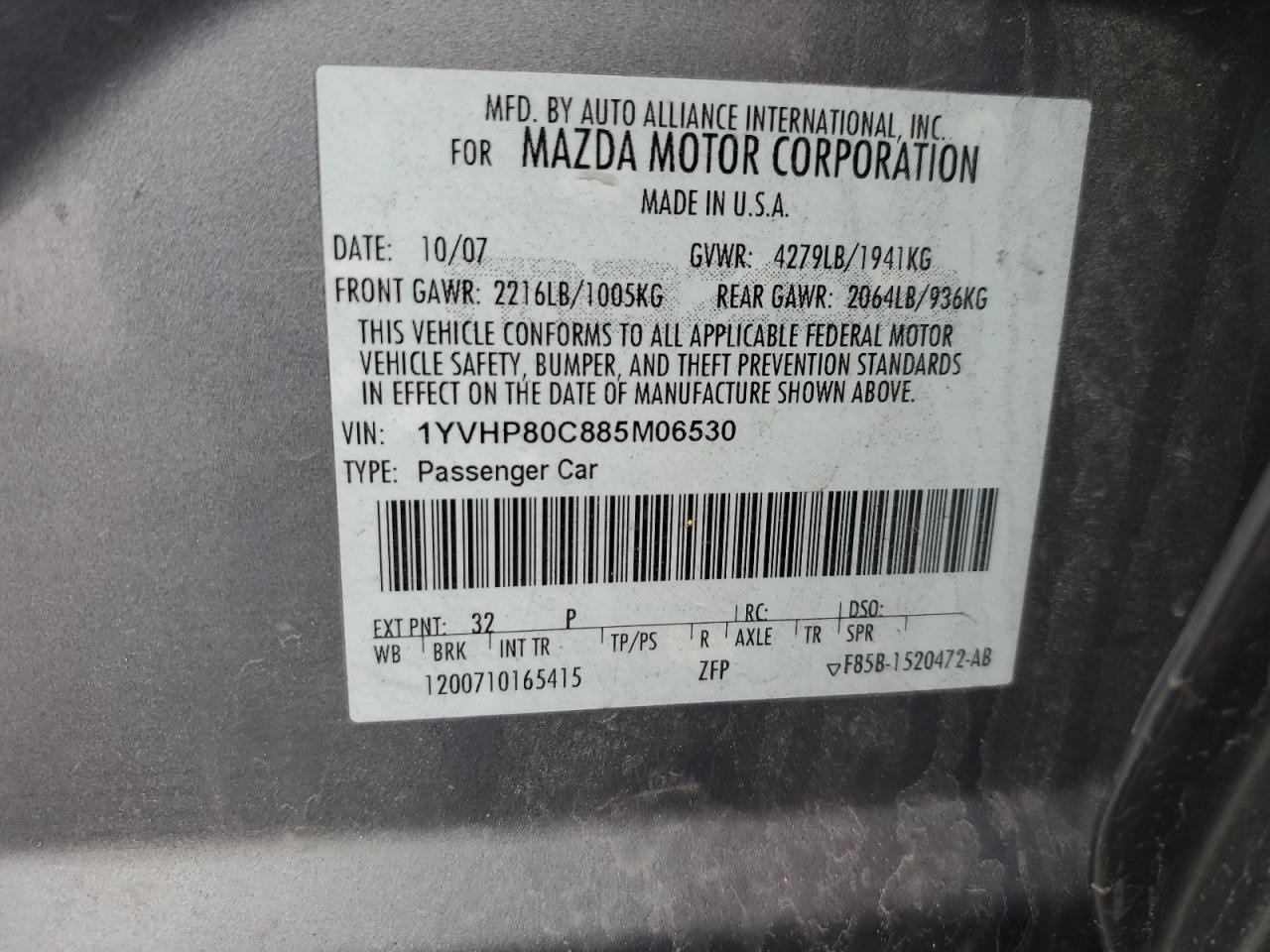 2008 Mazda 6 - Image 14