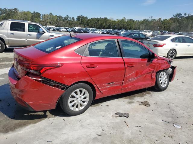  HYUNDAI ACCENT 2022 Czerwony