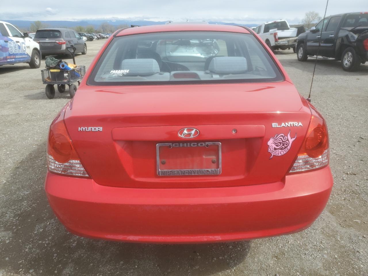 2004 Hyundai Elantra Gls VIN: KMHDN46D54U909995 Lot: 49708745