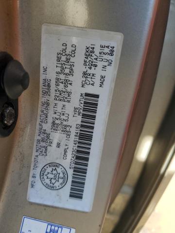 2004 TOYOTA SIENNA CE