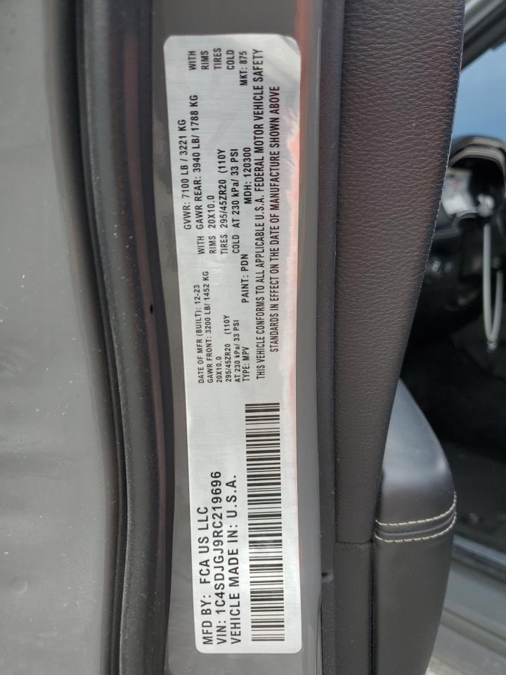 2021 Dodge Durango Srt 392 VIN: 1C4SDJGJ3MC864675 Lot: 47794735