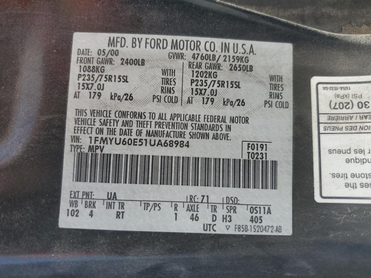 2001 Ford Explorer - Image 13