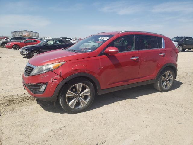  KIA SPORTAGE 2014 Czerwony