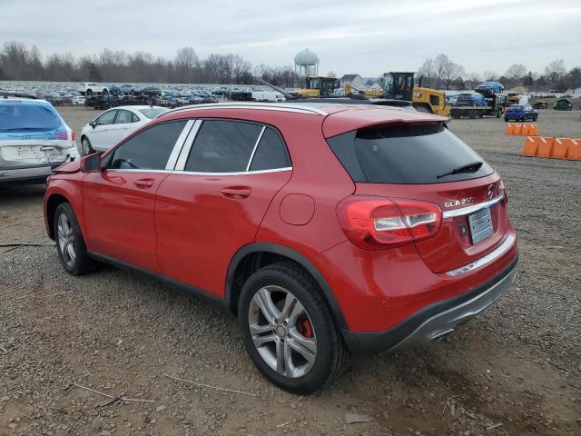 Parquets MERCEDES-BENZ GLA-CLASS 2017 Czerwony