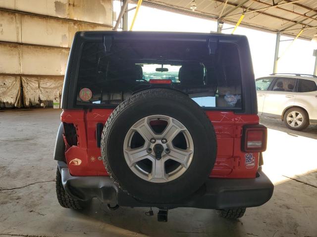  JEEP WRANGLER 2018 Красный