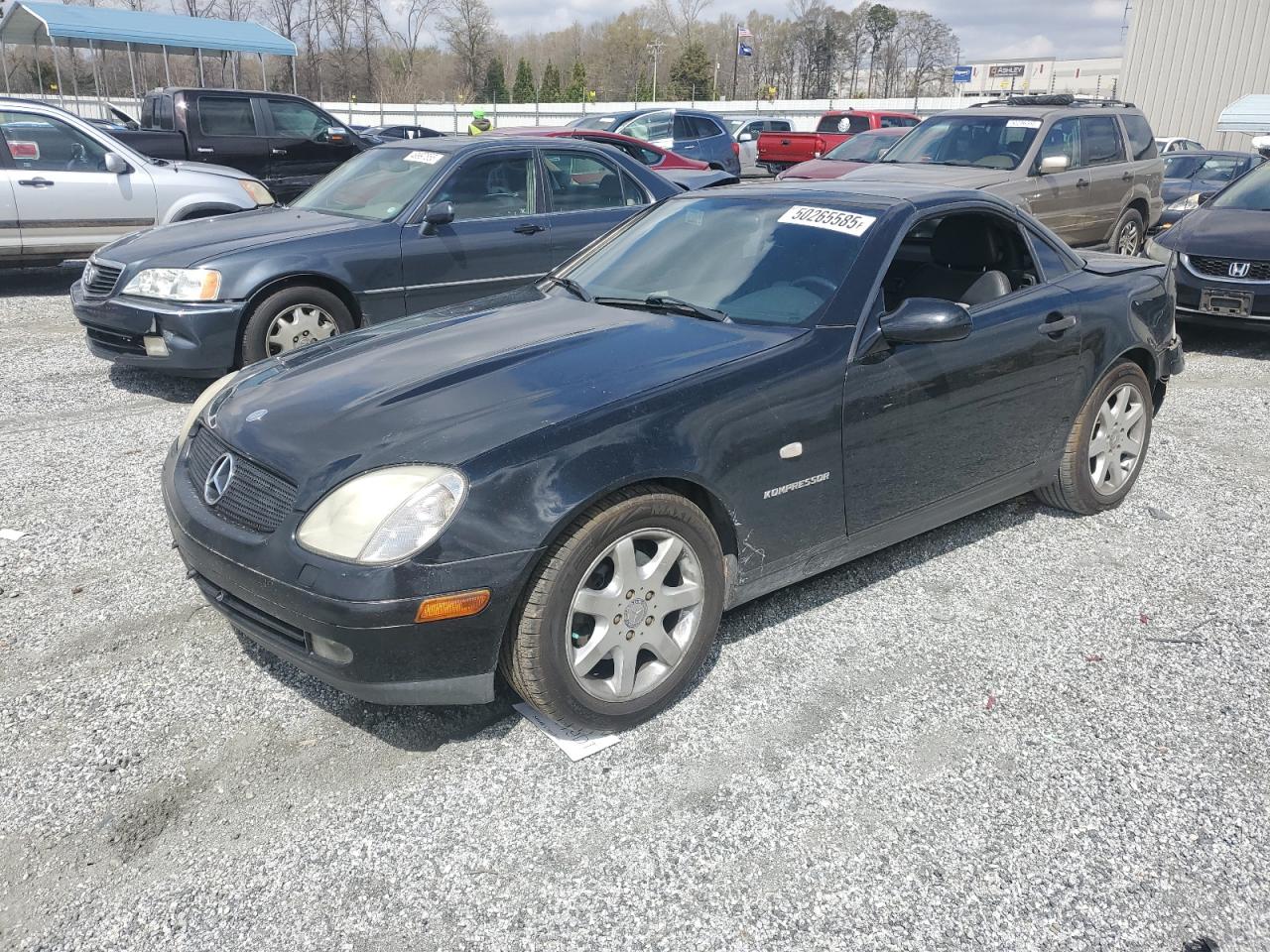 1999 Mercedes-Benz Slk 230 Kompressor на продаже в Spartanburg, SC - Rear End