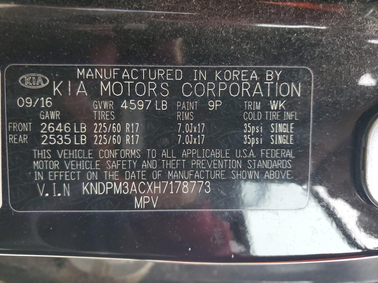 2017 Kia Sportage - Image 15