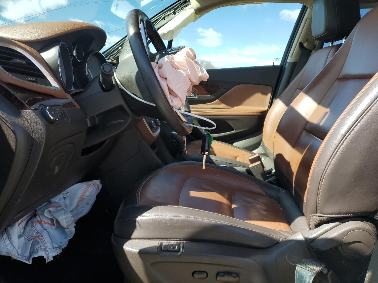 2015 BUICK ENCORE with FRONT END damage, VIN KL4CJGSBXFB035265