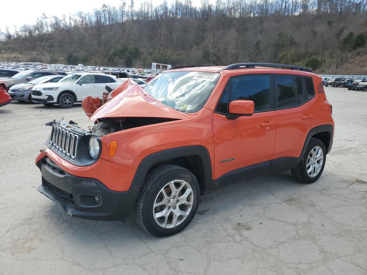 2017 Jeep Renegade Latitude للبيع في Hurricane، WV - Front End