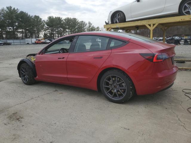  TESLA MODEL 3 2022 Czerwony