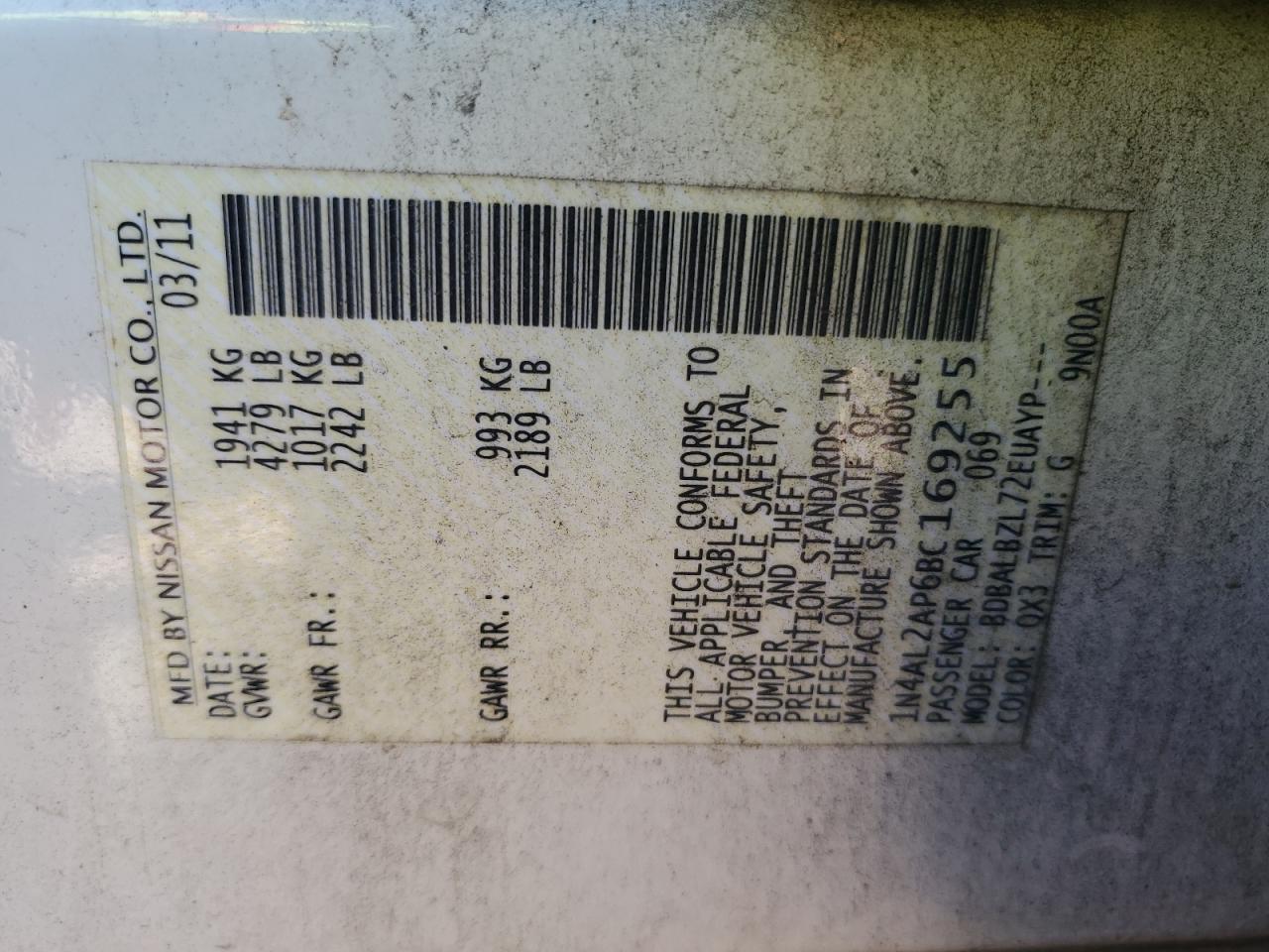 2011 Nissan Altima - Image 12