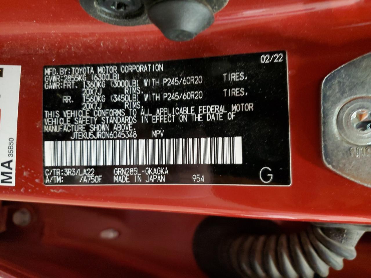 2022 Toyota 4Runner - Image 16