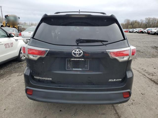 Паркетники TOYOTA HIGHLANDER 2016 Черный