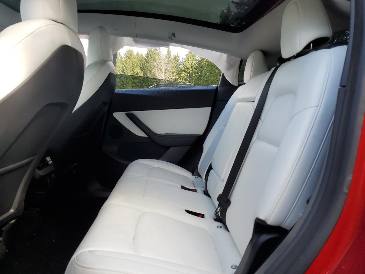 2021 Tesla Model Y Long Range Dual Motor All-Wheel Drive VIN: 5YJYGDEEXMF092025 Lot: 48800395