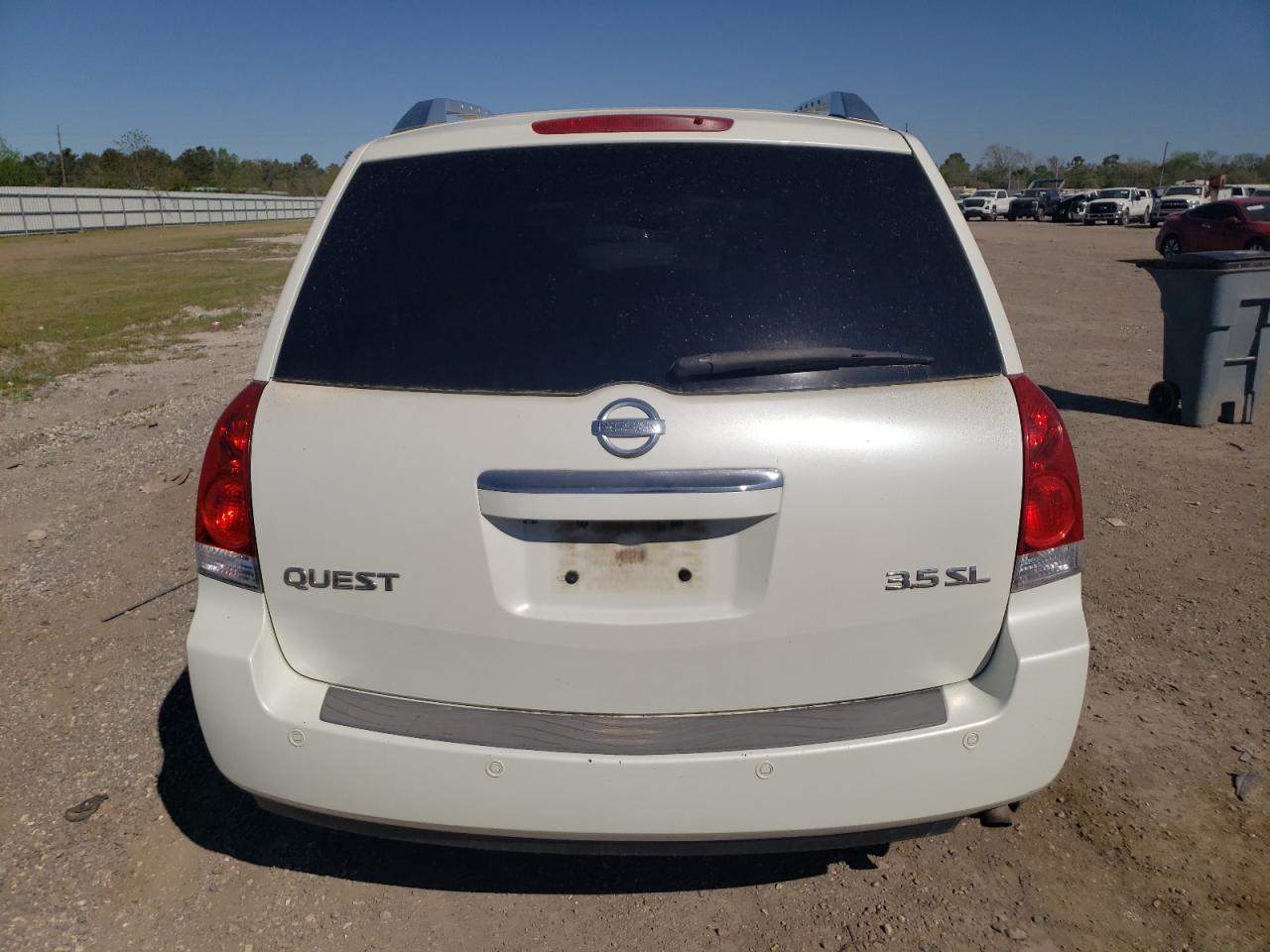 2008 Nissan Quest S VIN: 5N1BV28U68N103558 Lot: 49637325