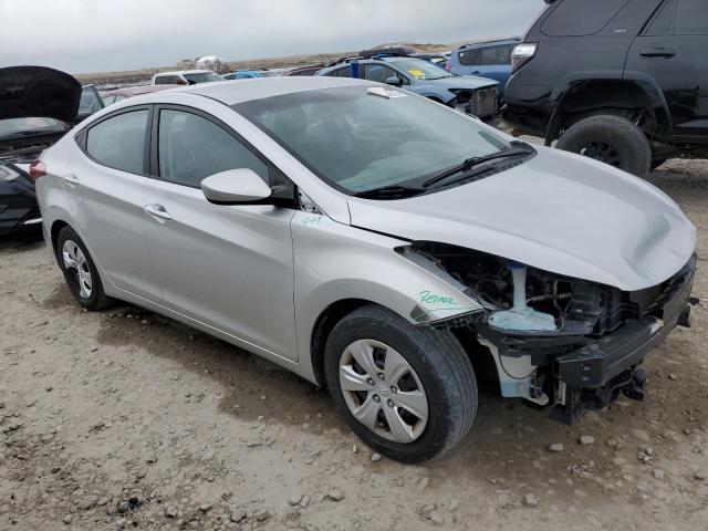  HYUNDAI ELANTRA 2016 Серебристый