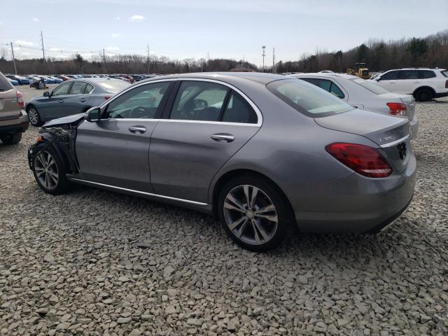  MERCEDES-BENZ C-CLASS 2016 Srebrny