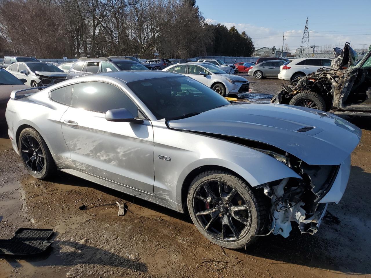 1FA6P8CFXM5101064 FORD MUSTANG 2021