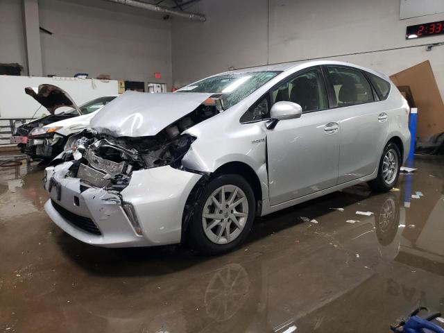  TOYOTA PRIUS 2014 Srebrny