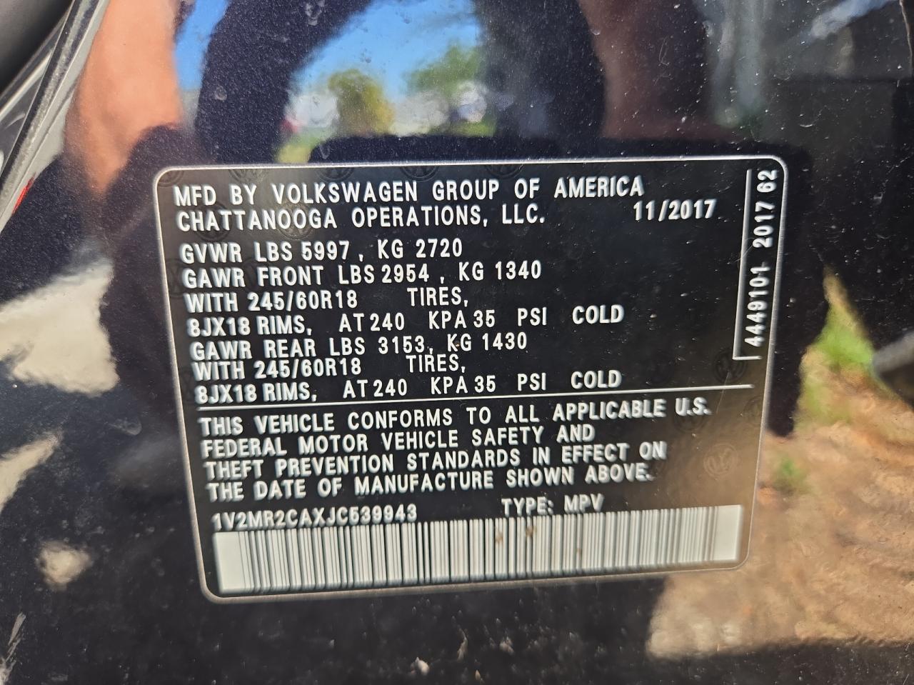 2018 Volkswagen Atlas - Image 10