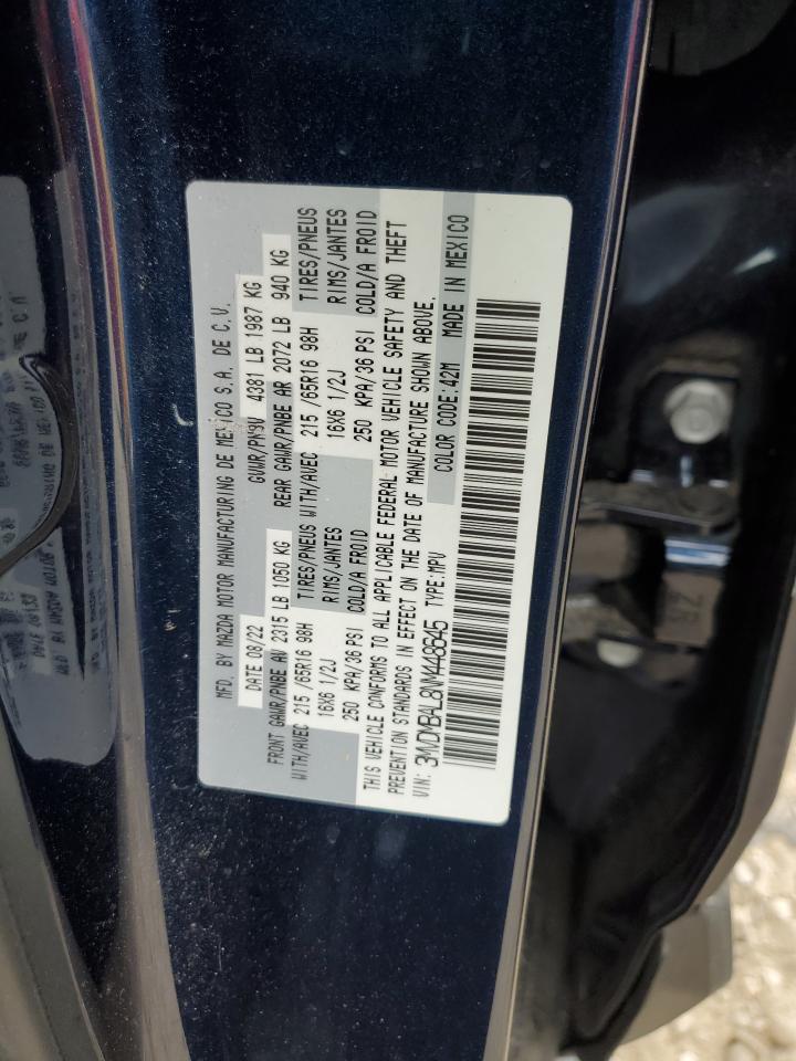 2022 Mazda Cx-30 VIN: 3MVDMBAL8NM448645 Lot: 48400395