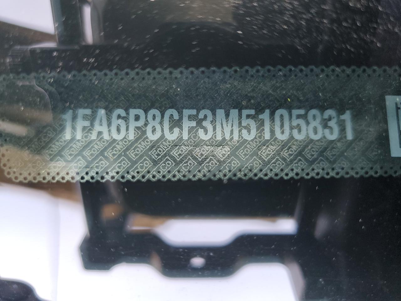 1FA6P8CF3M5105831 FORD MUSTANG 2021
