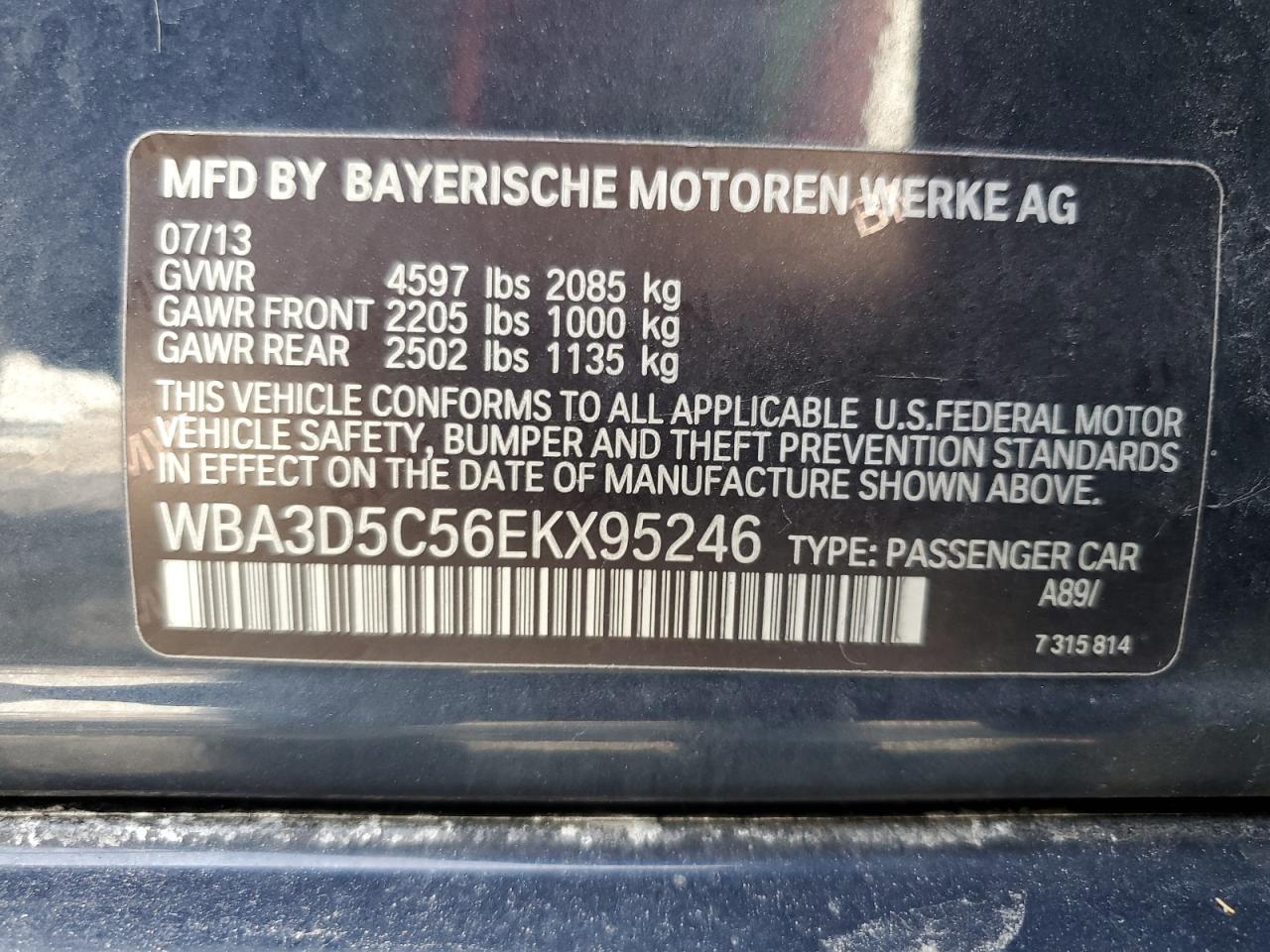 2014 BMW 3er - Image 12