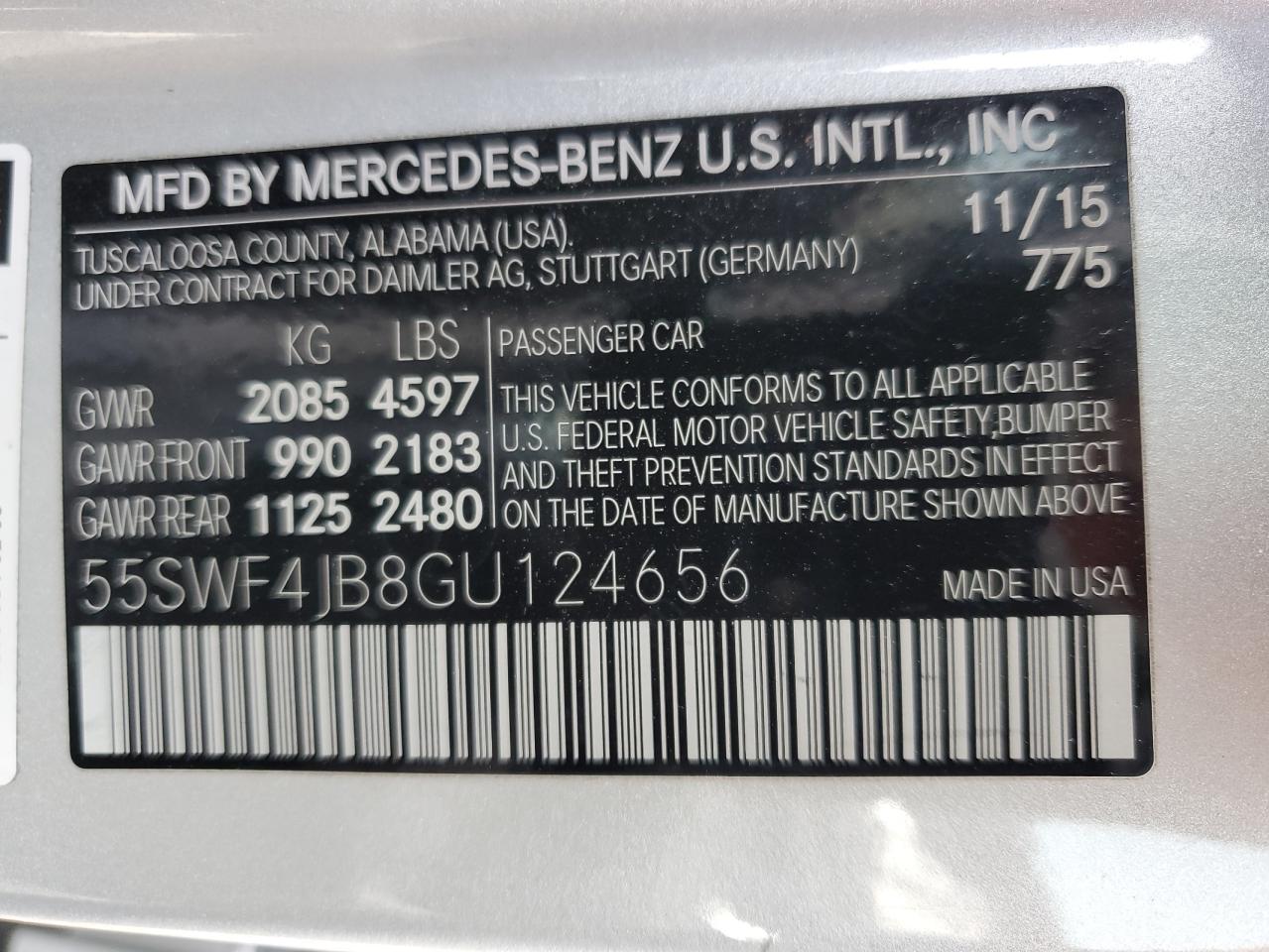2016 Mercedes-Benz C-klasse - Image 14