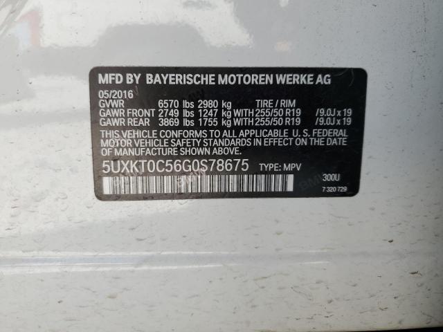 2016 BMW X5 XDR40E