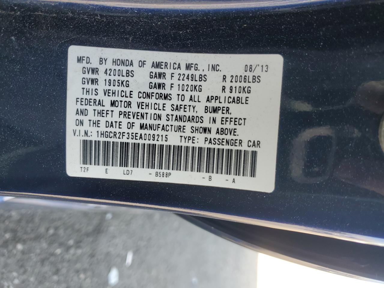 2014 Honda Accord - Image 14