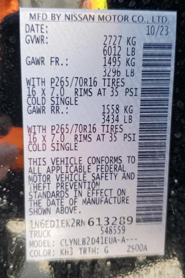 1N6ED1EK2RN613289 NISSAN FRONTIER 2024