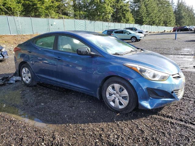  HYUNDAI ELANTRA 2016 Granatowy