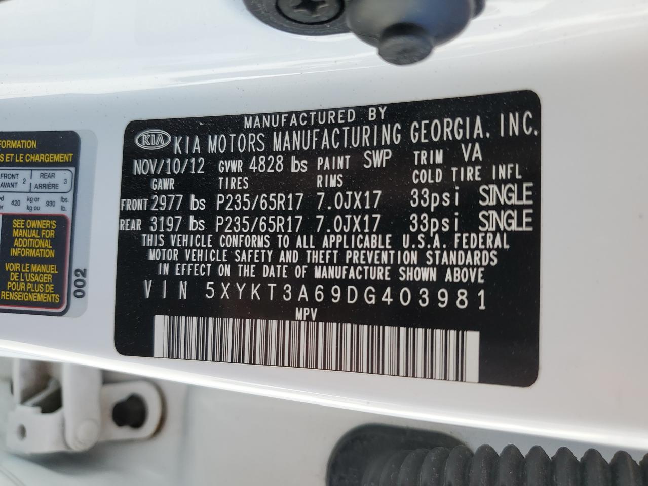 2013 Kia Sorento - Image 16